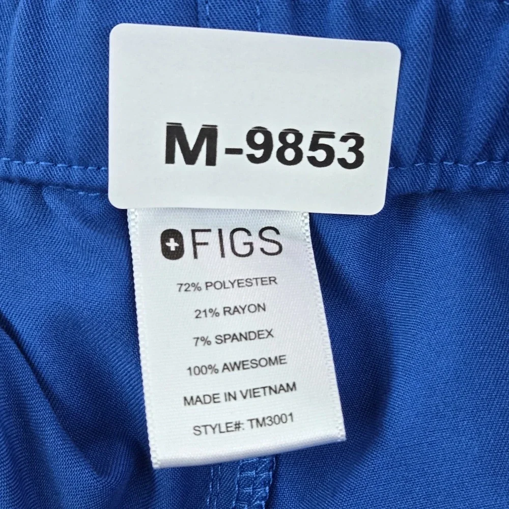 Figs Men’s Cargo Pants in Royal Blue